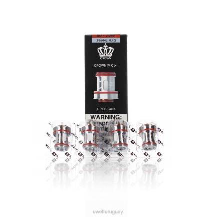 UWELL Online Shop - UWELL CROWN 4 bobinas de repuesto (paquete de 4) un2 doble malla 0.23ohm PTJR184