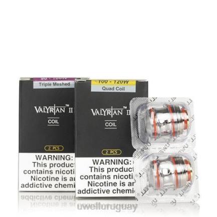 UWELL Review - UWELL VALYRIAN 2 bobinas de repuesto (paquete de 2) un2 doble malla 0.14ohm PTJR29