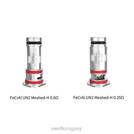 UWELL Uruguay - UWELL HAVOK V1 bobinas (paquete de 4) 0,6 ohmios PTJR151