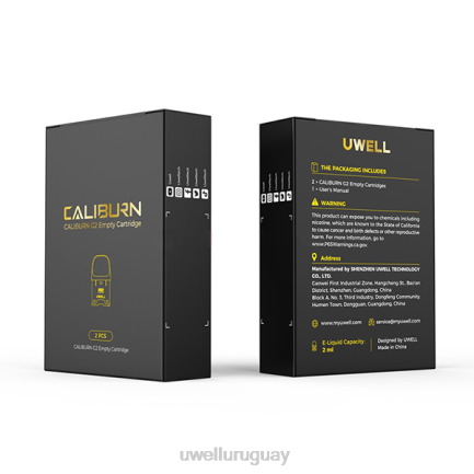 Vaper UWELL Precio - UWELL CALIBURN G2 vainas de repuesto 2 paquetes PTJR17