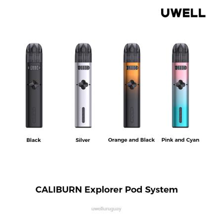 UWELL Disposable Vape - UWELL CALIBURN EXPLORER kit (sistema de cápsulas) plata PTJR165