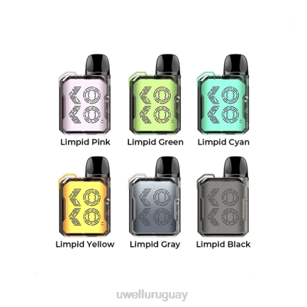 UWELL Vape Flavors - UWELL CALIBURN GK2 kit de cápsulas negro mate PTJR100