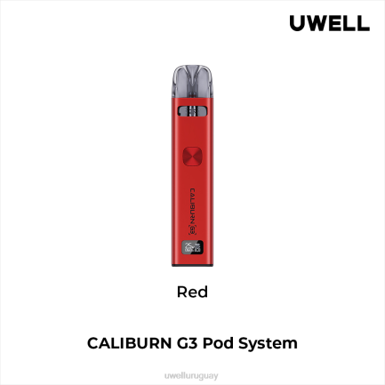 Vaper UWELL Precio - UWELL CALIBURN G3 equipo rojo PTJR137